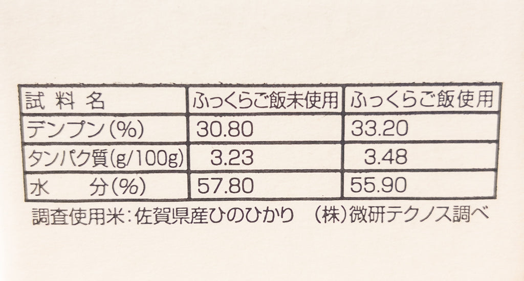 ふっくらご飯・大